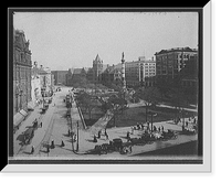 Historic Framed Print, [Buffalo, N.Y., Lafayette Square] - 2,  17-7/8" x 21-7/8"