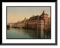 Historic Framed Print, Vijverberg Hague Holland,  17-7/8" x 21-7/8"