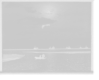 Historic Framed Print, [Sunset across the harbor, Buffalo, N.Y.] - 2,  17-7/8" x 21-7/8"