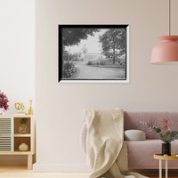 Historic Framed Print, [Hotel Champlain, west approach, Bluff Point, N.Y.] - 2,  17-7/8" x 21-7/8"