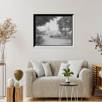 Historic Framed Print, [Hotel Champlain, west approach, Bluff Point, N.Y.] - 2,  17-7/8" x 21-7/8"