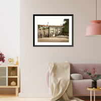 Historic Framed Print, Zara Arch Terra Firma (i.e. Porta di Terraferma) Dalmatia Austro-Hungary,  17-7/8" x 21-7/8"