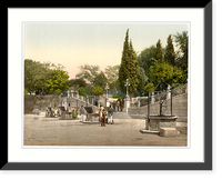 Historic Framed Print, Zara Icinque Wells (i.e. Cinque Pozzi) Dalmatia Austro-Hungary,  17-7/8" x 21-7/8"