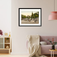 Historic Framed Print, Zara Icinque Wells (i.e. Cinque Pozzi) Dalmatia Austro-Hungary,  17-7/8" x 21-7/8"