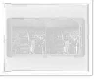 Historic Framed Print, Looking N. from Singer bldg up Bdway past the Post Office and City Hall New York USA,  17-7/8" x 21-7/8"