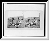 Historic Framed Print, Git on quick Rastus -he done got it mos eat up,  17-7/8" x 21-7/8"