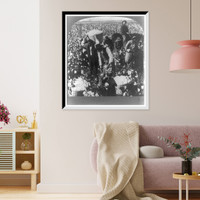 Historic Framed Print, In the domain of King Cotton near Dallas Texas,  17-7/8" x 21-7/8"