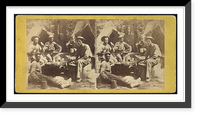 Historic Framed Print, War views .  Army of the Potomac .  the way they cook dinner in camp,  17-7/8" x 21-7/8"