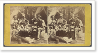 Historic Framed Print, War views .  Army of the Potomac .  the way they cook dinner in camp,  17-7/8" x 21-7/8"