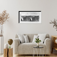 Historic Framed Print, Chinese camp Browns Station,  17-7/8" x 21-7/8"