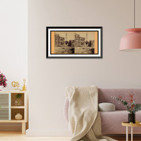 Historic Framed Print, Circular Ch. St Philips Ch. Secession Hall Charleston S.C.,  17-7/8" x 21-7/8"
