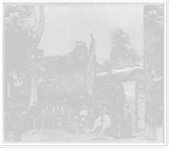 Historic Framed Print, Hotel de Dutton! State line Kansas 284 miles west of St. Louis Mo.,  17-7/8" x 21-7/8"