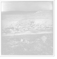 Historic Framed Print, Mormon village on line of railroad Echo Canon,  17-7/8" x 21-7/8"