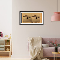 Historic Framed Print, Outside view Fort Sumter looking N.E. March 1865. Barnard.,  17-7/8" x 21-7/8"