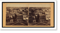 Historic Framed Print, Part of 1st and 7th ward Newark,  17-7/8" x 21-7/8"