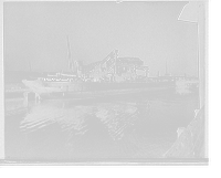 Historic Framed Print, [Cleveland, Ohio, Hoover and Mason hoists in operation],  17-7/8" x 21-7/8"