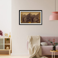 Historic Framed Print, Scene above Idaho; Grays Peak in the distance,  17-7/8" x 21-7/8"