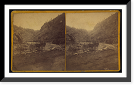 Historic Framed Print, Scene on South Clear Creek,  17-7/8" x 21-7/8"