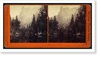 Historic Framed Print, The Sentinel 3270 feet Yosemite Valley Mariposa County Cal.,  17-7/8" x 21-7/8"