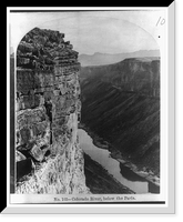 Historic Framed Print, Colorado River below the Paria.,  17-7/8" x 21-7/8"