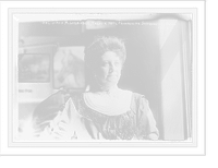 Mrs. Sophia M. Loebinger, Treasurer of the National Progressive Suffragettes Union, Historic Print