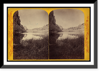 Historic Framed Print, Pa-vai-o-wits (Lower Lake in Lake Canon),  17-7/8" x 21-7/8"