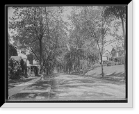 Historic Framed Print, [South Union Street, Burlington, Vt.],  17-7/8" x 21-7/8"