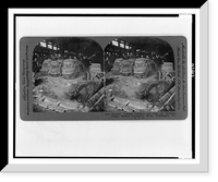Foundry showing cylinders just from the moulding flasks Baldwin Locomotive Works Philadelphia Pa. U.S.A, Historic Print