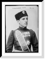 Prince Alexander, in uniform, Vintage Print
