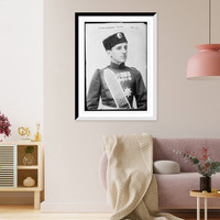 Prince Alexander, in uniform, Vintage Print