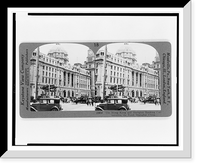 Historic Framed Print, The Hong Kong and Shanghai Banking Corporation the Rund Shanghai China,  17-7/8" x 21-7/8"