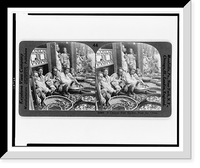 Historic Framed Print, A Chinese fish market Huai An China,  17-7/8" x 21-7/8"