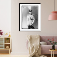 Ex-Crown Prince, in uniform, Historic Print