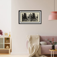 Historic Framed Print, Sentinel Rock at the mouth of Waweap Creek. E.C.L.,  17-7/8" x 21-7/8"