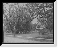 Historic Framed Print, [Hubbard Park, Cambridge, Mass.],  17-7/8" x 21-7/8"
