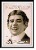 Historic Framed Print, Broadhurst Bros. The man from Mexico by H.A. DuSouchet.,  17-7/8" x 21-7/8"