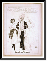 Historic Framed Print, Broadhurst Bros. The man from Mexico by H.A. DuSouchet. - 2,  17-7/8" x 21-7/8"