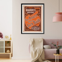 Historic Framed Print, Broadhursts latest farce The house that Jack built by Geo. H. Broadhurst. - 2,  17-7/8" x 21-7/8"