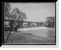 Historic Framed Print, [New bridge at the dam, Ann Arbor, Mich.],  17-7/8" x 21-7/8"