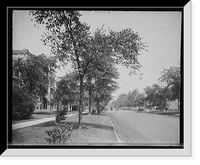 Historic Framed Print, [Eastern (i.e. East Grand) Boulevard, Detroit, Mich.],  17-7/8" x 21-7/8"