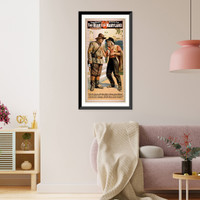 Historic Framed Print, David Belascos romantic play The heart of Maryland - 2,  17-7/8" x 21-7/8"