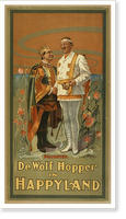 Historic Framed Print, De Wolf Hopper in Happyland - 3,  17-7/8" x 21-7/8"