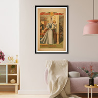 Historic Framed Print, Emily Bancker in the screaming comedy Our flat,  17-7/8" x 21-7/8"