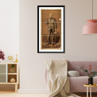 Historic Framed Print, French flats,  17-7/8" x 21-7/8"