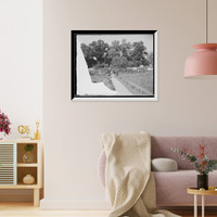 Historic Framed Print, [The Kitchen garden, Mt. Vernon, Va.] - 2,  17-7/8" x 21-7/8"