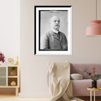 Historic Framed Print, E. S. Draper, portrait bust, J.E. Purdy, Boston.J.E. Purdy,  17-7/8" x 21-7/8"