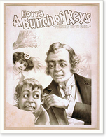 Historic Framed Print, Hoyts A bunch of keys published up to date. - 3,  17-7/8" x 21-7/8"