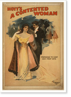 Historic Framed Print, Hoyts A contented woman - 5,  17-7/8" x 21-7/8"