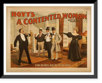 Historic Framed Print, Hoyts A contented woman - 8,  17-7/8" x 21-7/8"