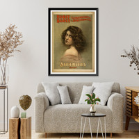 Historic Framed Print, Hurly-Burly Extravaganza and Refined Vaudeville - 8,  17-7/8" x 21-7/8"
